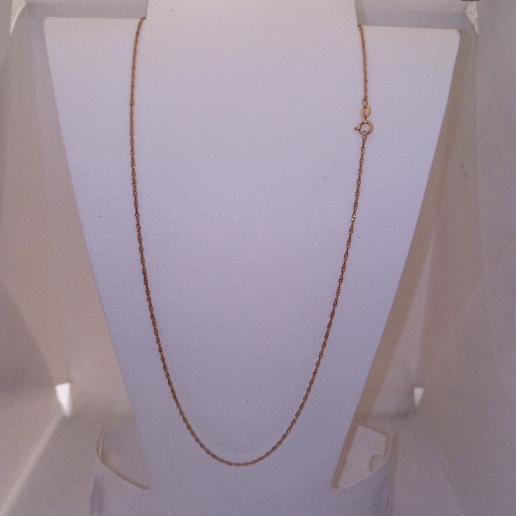 CADENA ORO 14 K 1.2 GRMS (SEMINUEVO)