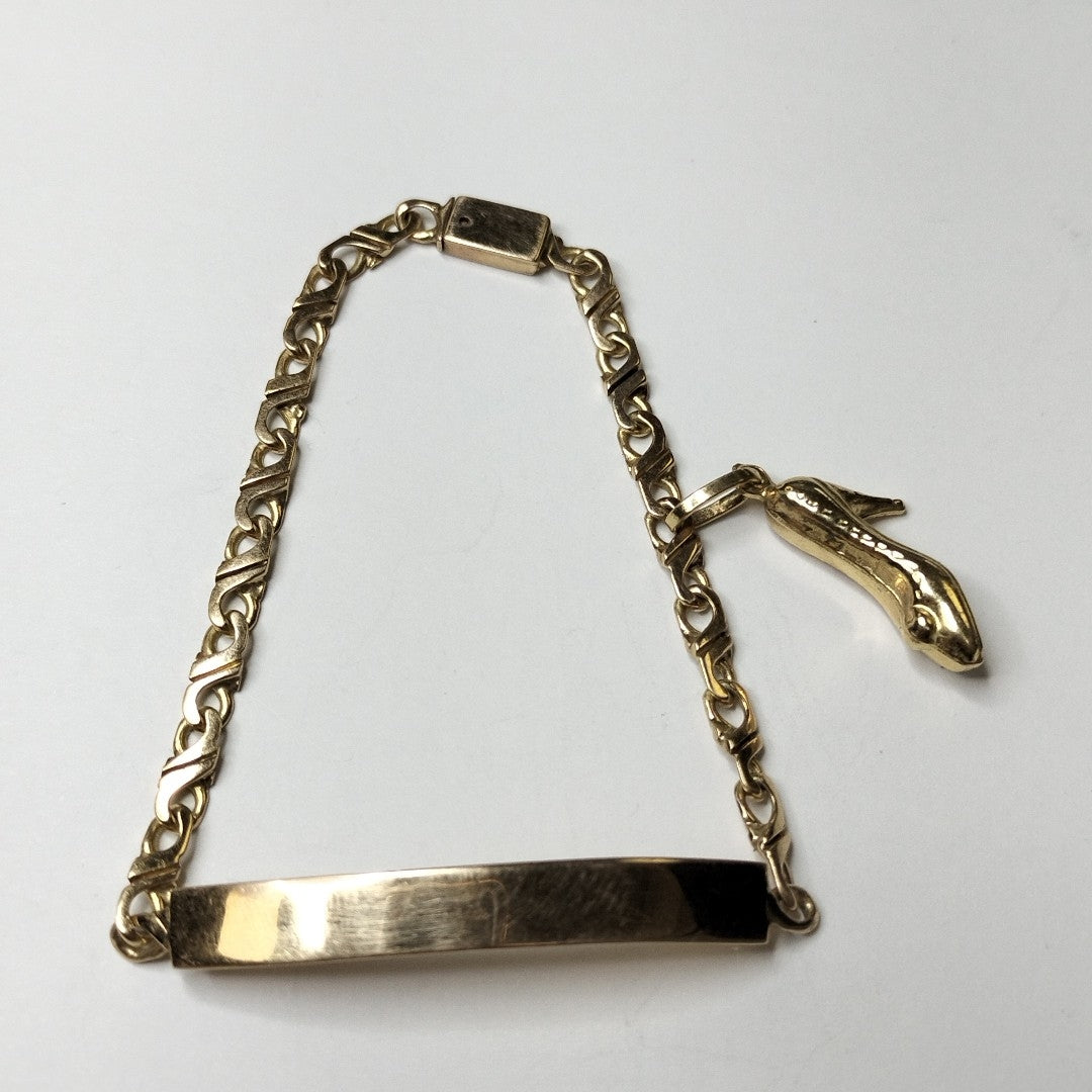 DIJE, ESCLAVA ORO 14 K 1.1 GRMS (SEMINUEVO)