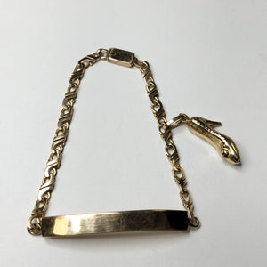 DIJE, ESCLAVA ORO 14 K 1.1 GRMS (SEMINUEVO)