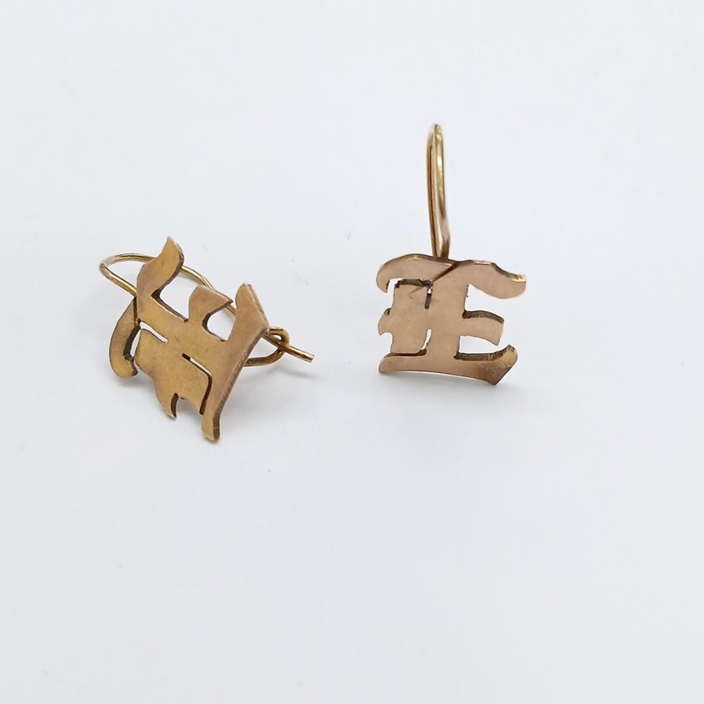 ARETES PAR ORO 8 K 2 GRMS (SEMINUEVO)