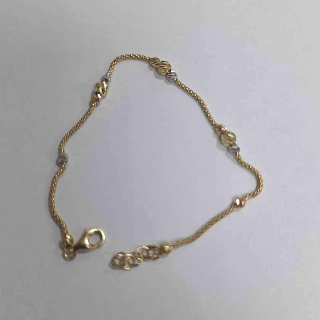 PULSERAS DAMA ORO 14K 2 (NUEVO)