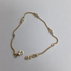 PULSERAS DAMA ORO 14K 2 (NUEVO)