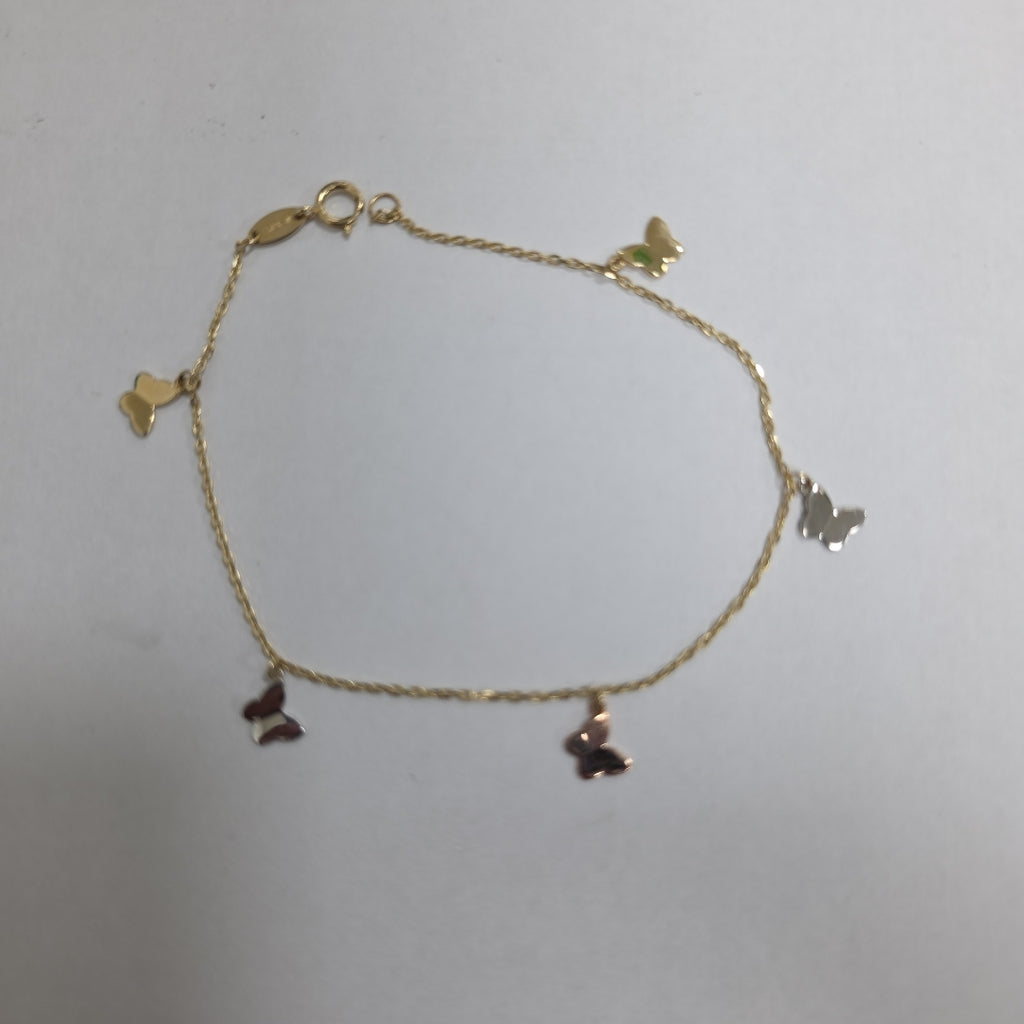 PULSERAS DAMA ORO 14K 1.5 (NUEVO)