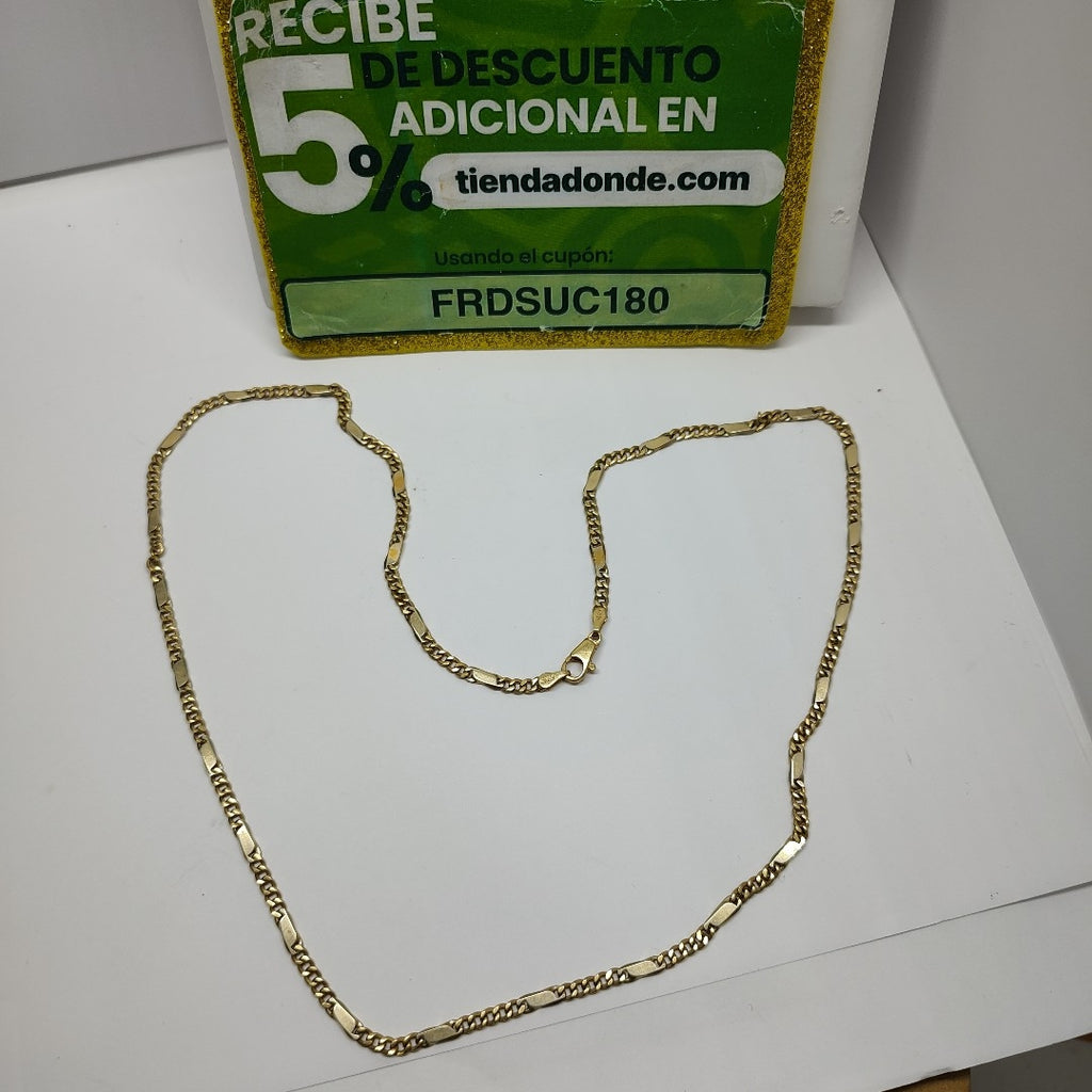 CADENA ORO 14 K 16.6 GRMS (SEMINUEVO)