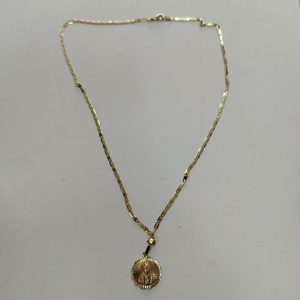 CADENA ORO, ORO COMBINADO 10 K 3.5 GRMS (SEMINUEVO)