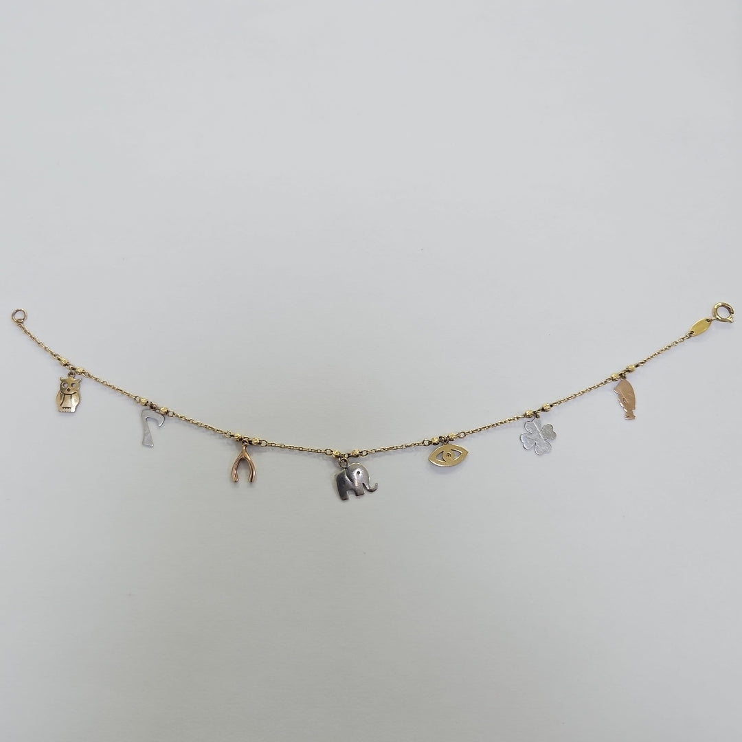 PULSERA ORO 14 K 2.7 GRMS (SEMINUEVO)