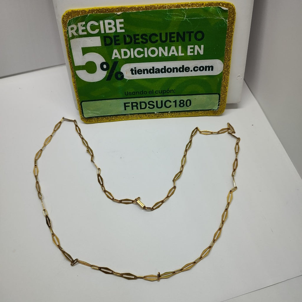 CADENA ORO 14 K 10,80 GRMS (SEMINUEVO)