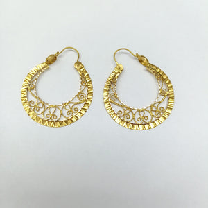 ARETES PAR ORO 10 K 6.1 GRMS (SEMINUEVO)