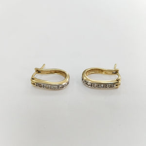 ARETES PAR ORO 14 K 3,00 GRMS (SEMINUEVO)