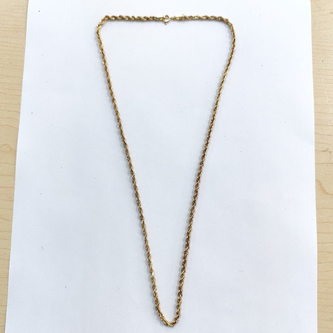 CADENA ORO 18 K 4.6 GRMS (SEMINUEVO)