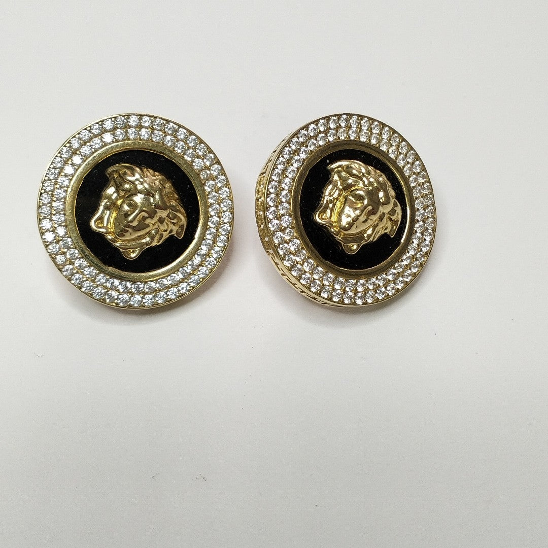 ARETES PAR ORO 14 K 14 GRMS (SEMINUEVO)
