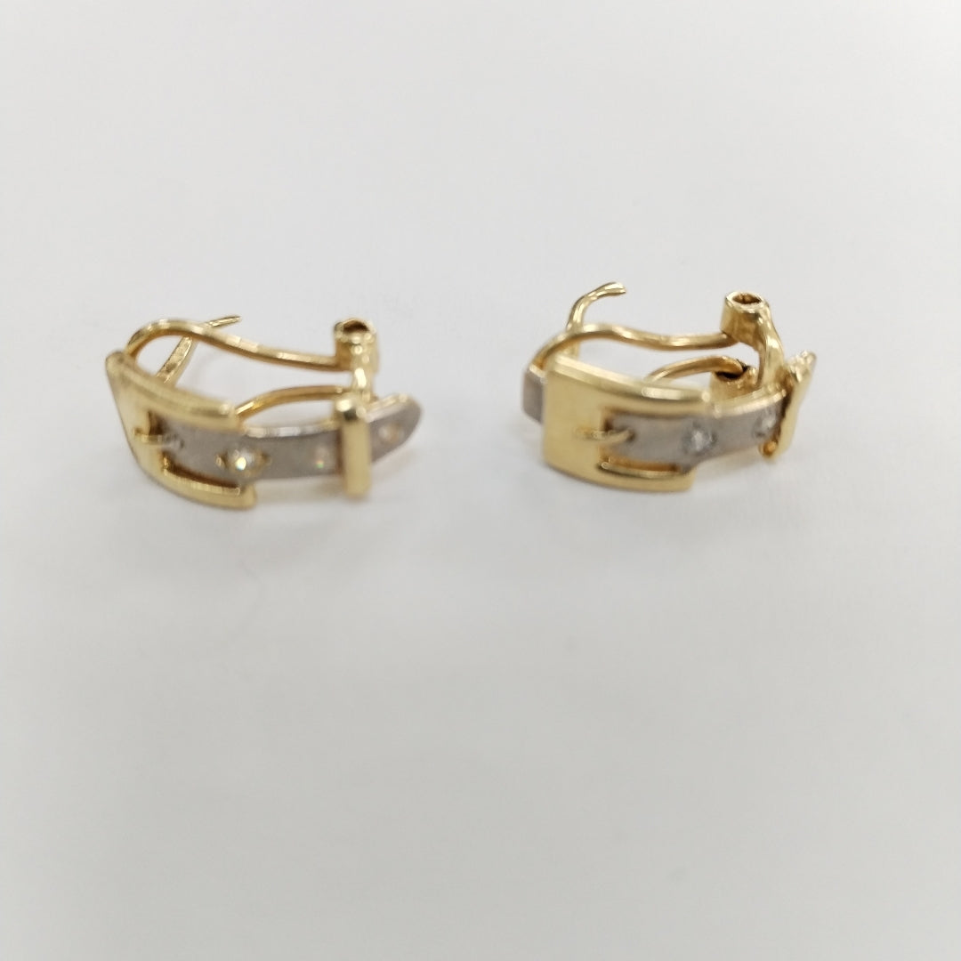ARETES PAR ORO 14 K 4,30 GRMS (SEMINUEVO)