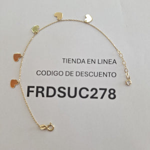 PULSERAS DAMA ORO 14K 1.2 (NUEVO)