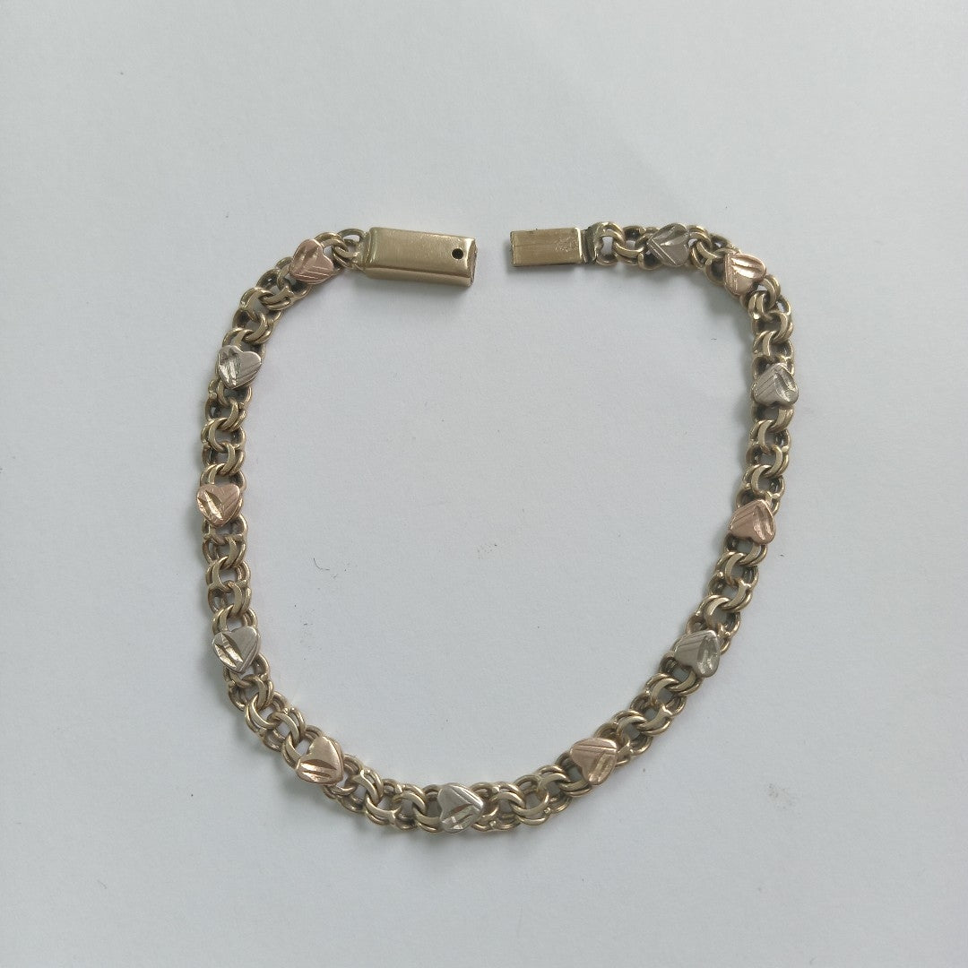 PULSERA ORO 10 K 5.4 GRMS (SEMINUEVO)