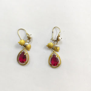 ARETES PAR ORO 8 K 6.7 GRMS (SEMINUEVO)
