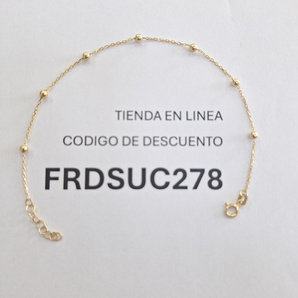 PULSERAS DAMA ORO 14K 0.9 (NUEVO)