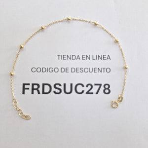 PULSERAS DAMA ORO 14K 0.9 (NUEVO)
