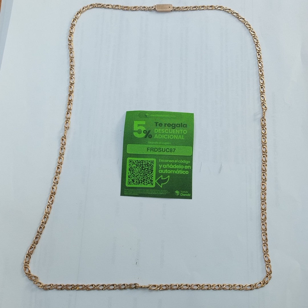 CADENA ORO 10 K 12.4 GRMS (SEMINUEVO)