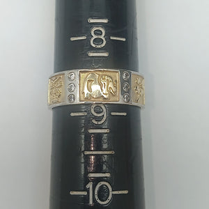 ANILLITO ORO,RODIADO 14 K 4,00 GRMS (SEMINUEVO)
