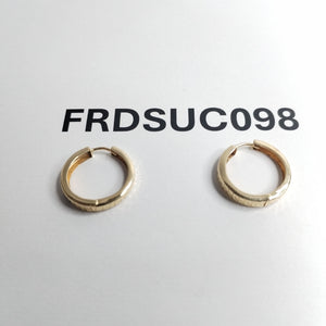 ARRACADAS PAR ORO 14 K 1.7 GRMS (SEMINUEVO)