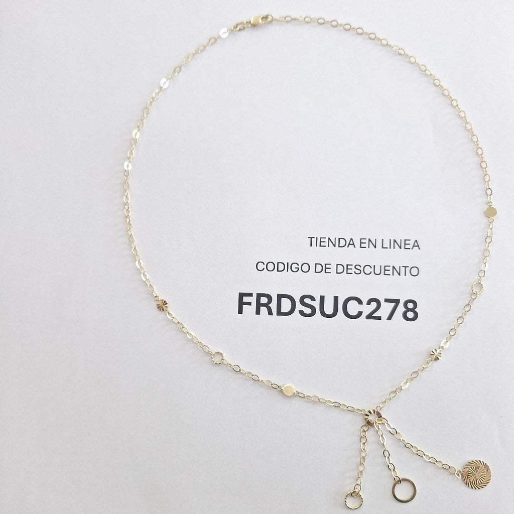 GARGANTILLA ORO 14 K 3.8 GRMS (SEMINUEVO)