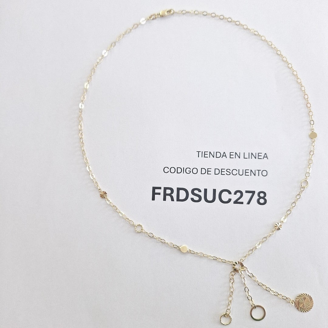 GARGANTILLA ORO 14 K 3.8 GRMS (SEMINUEVO)