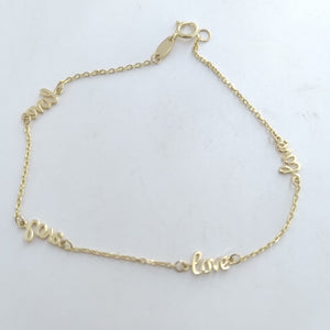 PULSERAS DAMA ORO 14K 1.1 (NUEVO)
