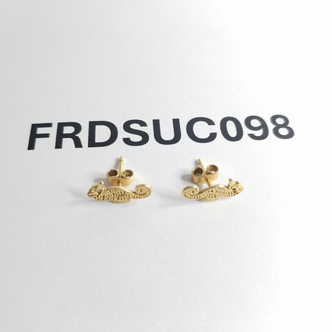 BROQUELES PAR ORO 14 K 1.5 GRMS (SEMINUEVO)