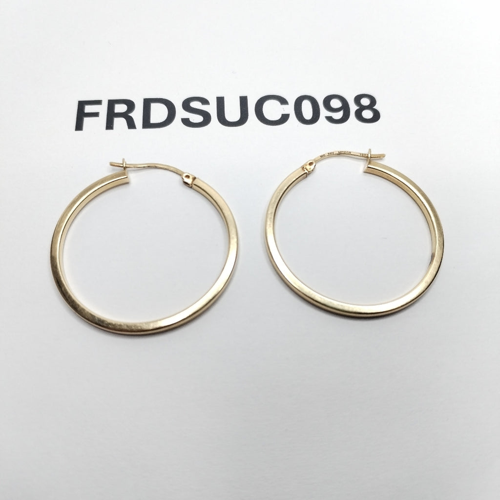 ARRACADAS PAR ORO 14 K 3.7 GRMS (SEMINUEVO)