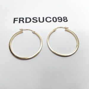 ARRACADAS PAR ORO 14 K 3.7 GRMS (SEMINUEVO)