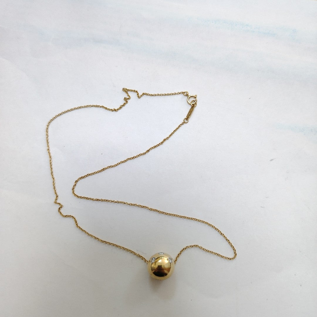 CADENA,DIJE ORO 18 K 5,90 GRMS (SEMINUEVO)