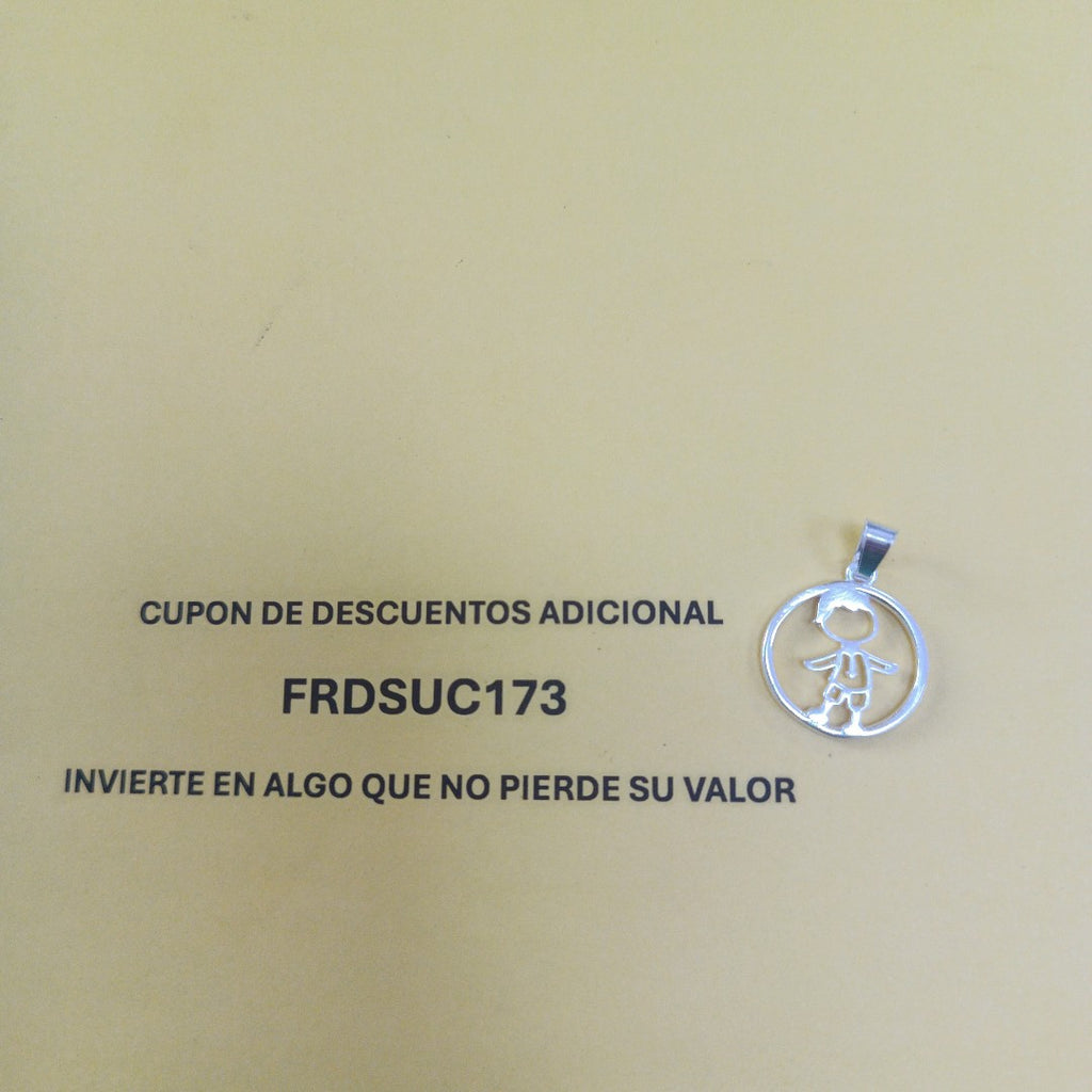 DIJE NIÑO PLATA .925 1.9 GR (NUEVO)