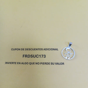 DIJE NIÑO PLATA .925 1.9 GR (NUEVO)