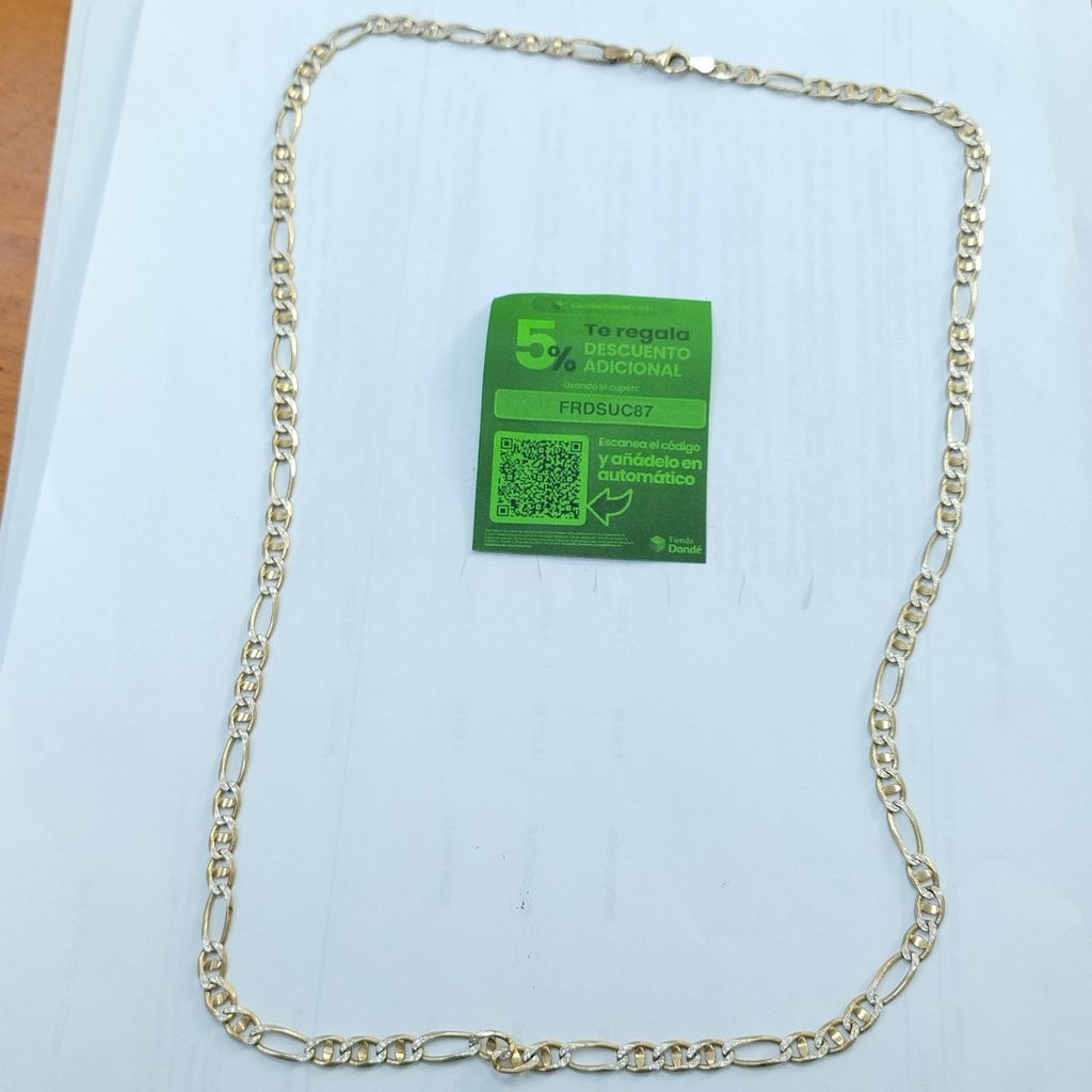 CADENA ORO 14 K 22.5 GRMS (SEMINUEVO)
