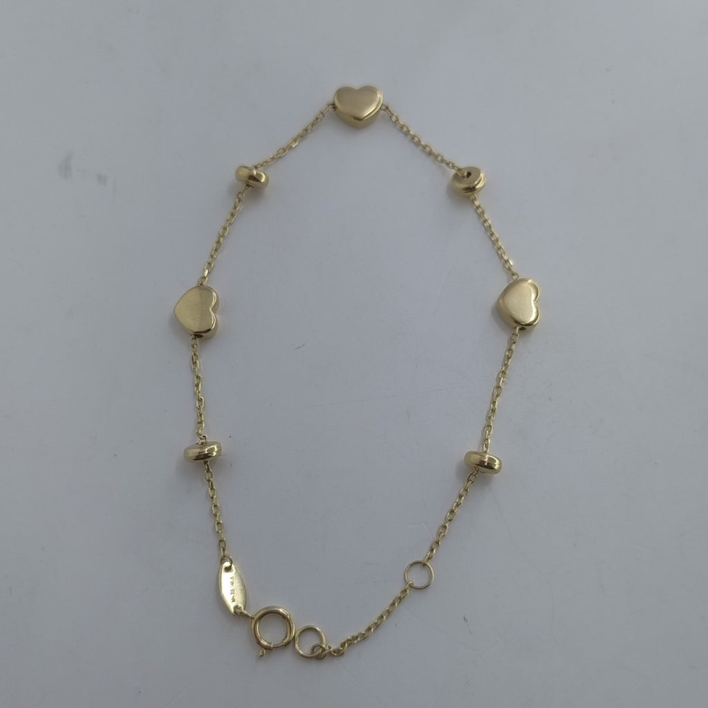 PULSERAS DAMA ORO 14K 1.3 (NUEVO)