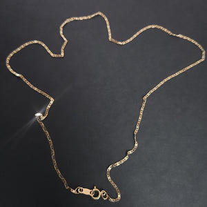CADENA ORO COMBINADO 8 K 1,30 GRMS (SEMINUEVO)
