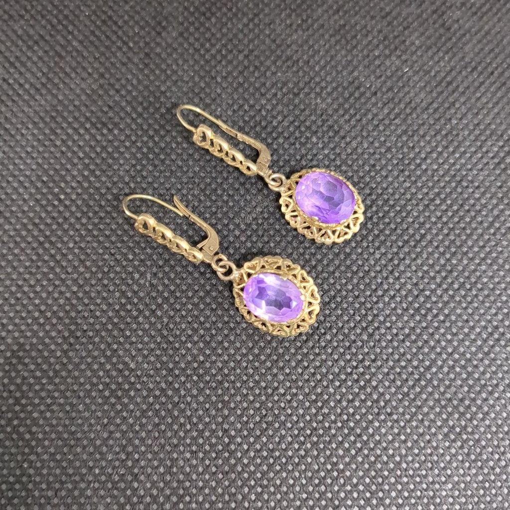 ARETES PAR ORO 14 K 4.7 GRMS (SEMINUEVO)