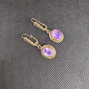 ARETES PAR ORO 14 K 4.7 GRMS (SEMINUEVO)