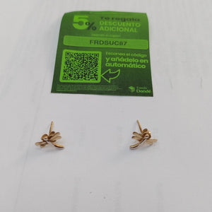 BROQUELES PAR ORO 14 K 0.9 GRMS (SEMINUEVO)