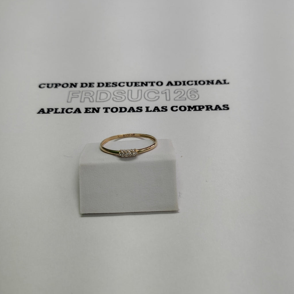 ANILLOS DAMA ORO 14K 0.6 (NUEVO)