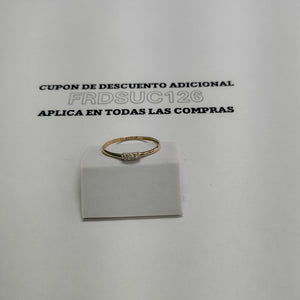 ANILLOS DAMA ORO 14K 0.6 (NUEVO)