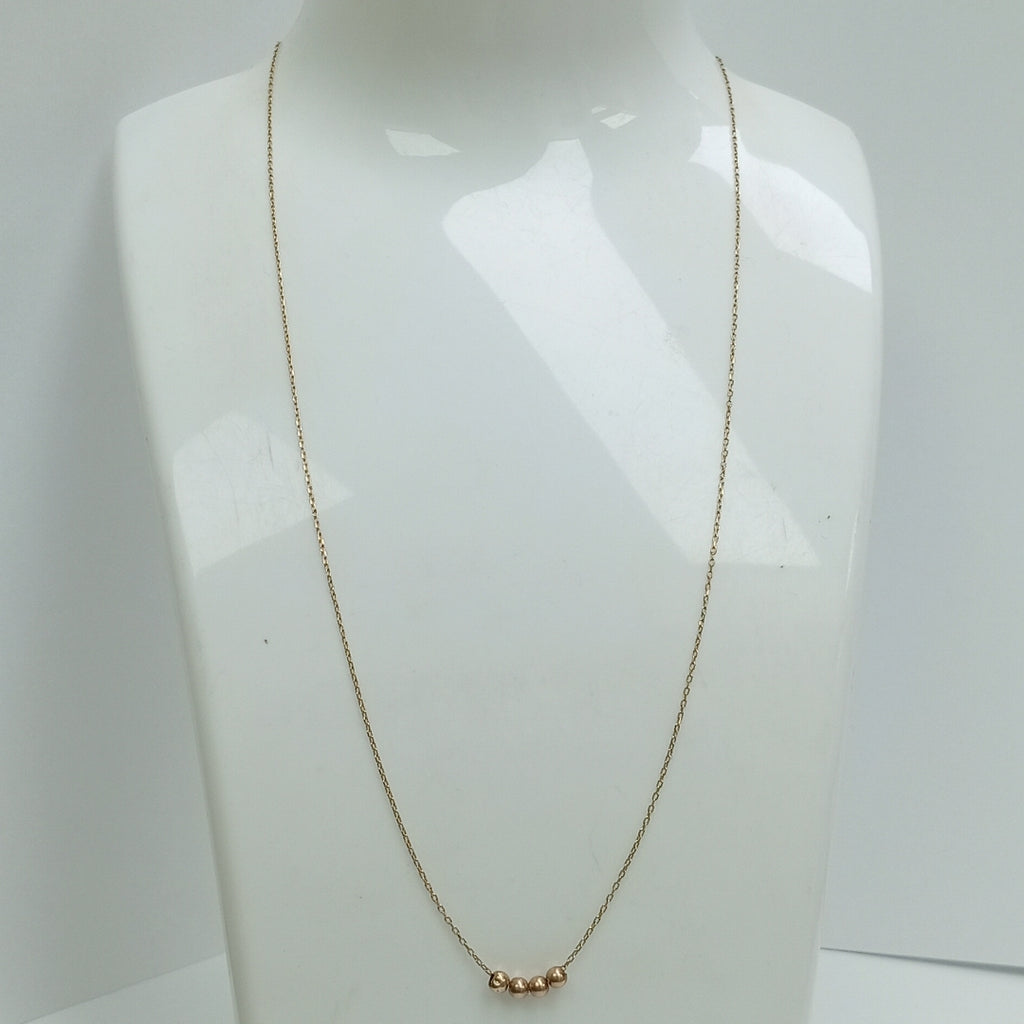 GARGANTILLA ORO 14 K 1.1 GRMS (SEMINUEVO)