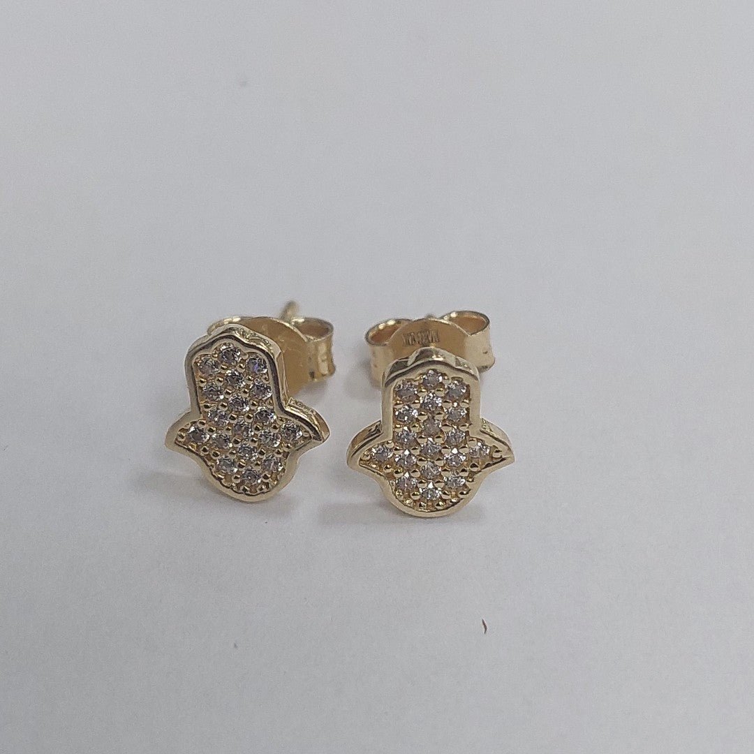 BROQUELES ORO 14K 1.4 (NUEVO)