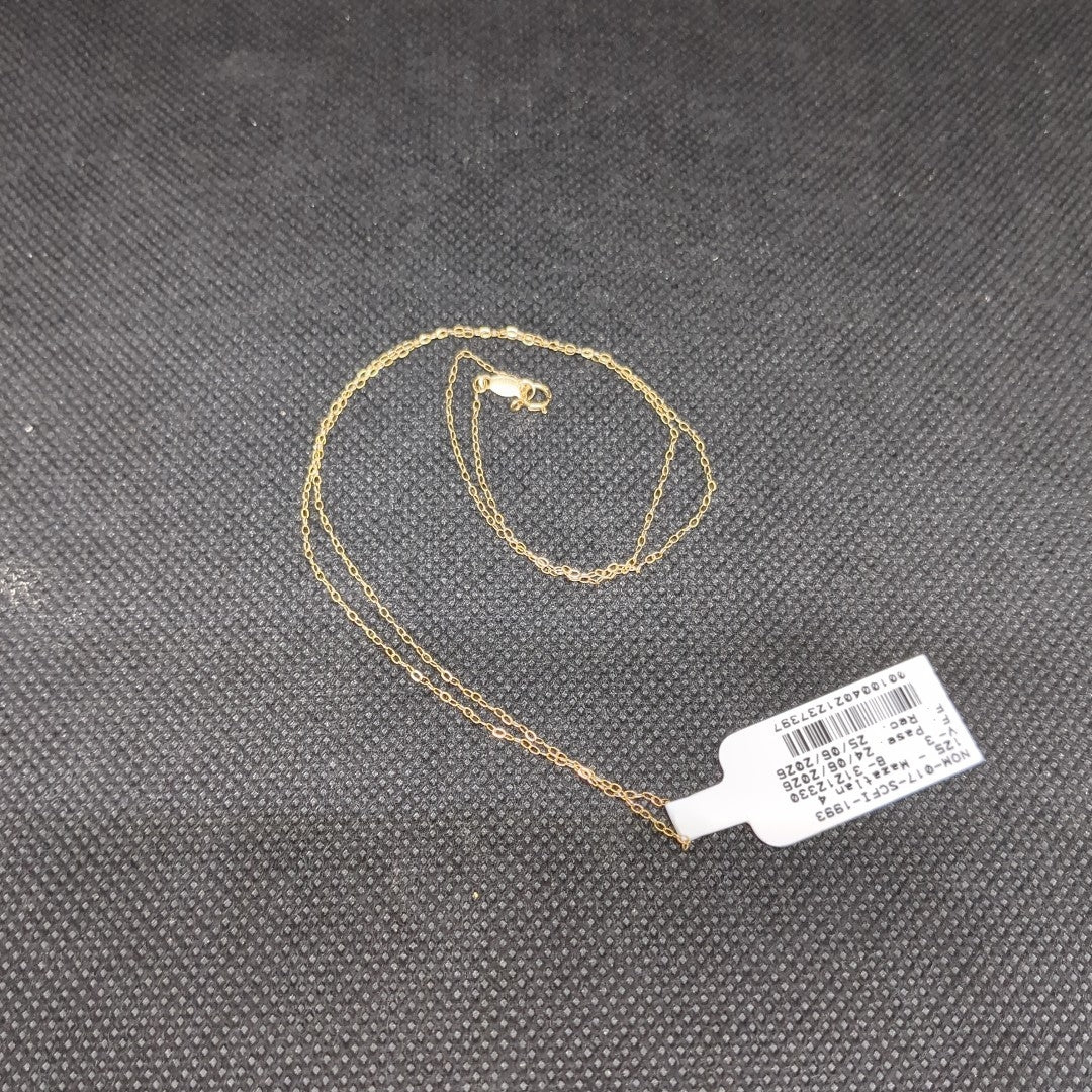 CADENA ORO 10 K 0.6 GRMS (SEMINUEVO)