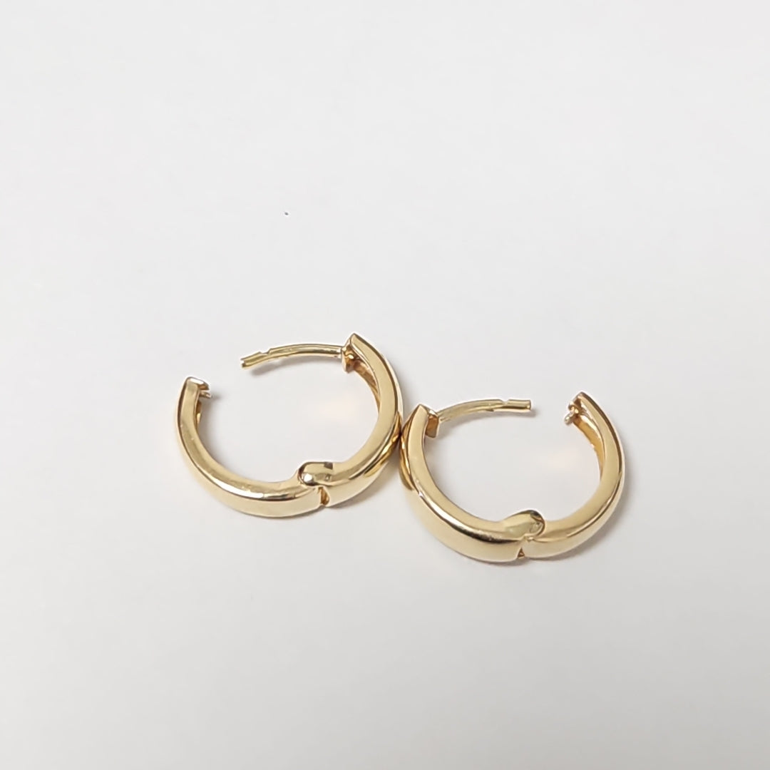 HUGGIES ORO 14K 1.1 (NUEVO)