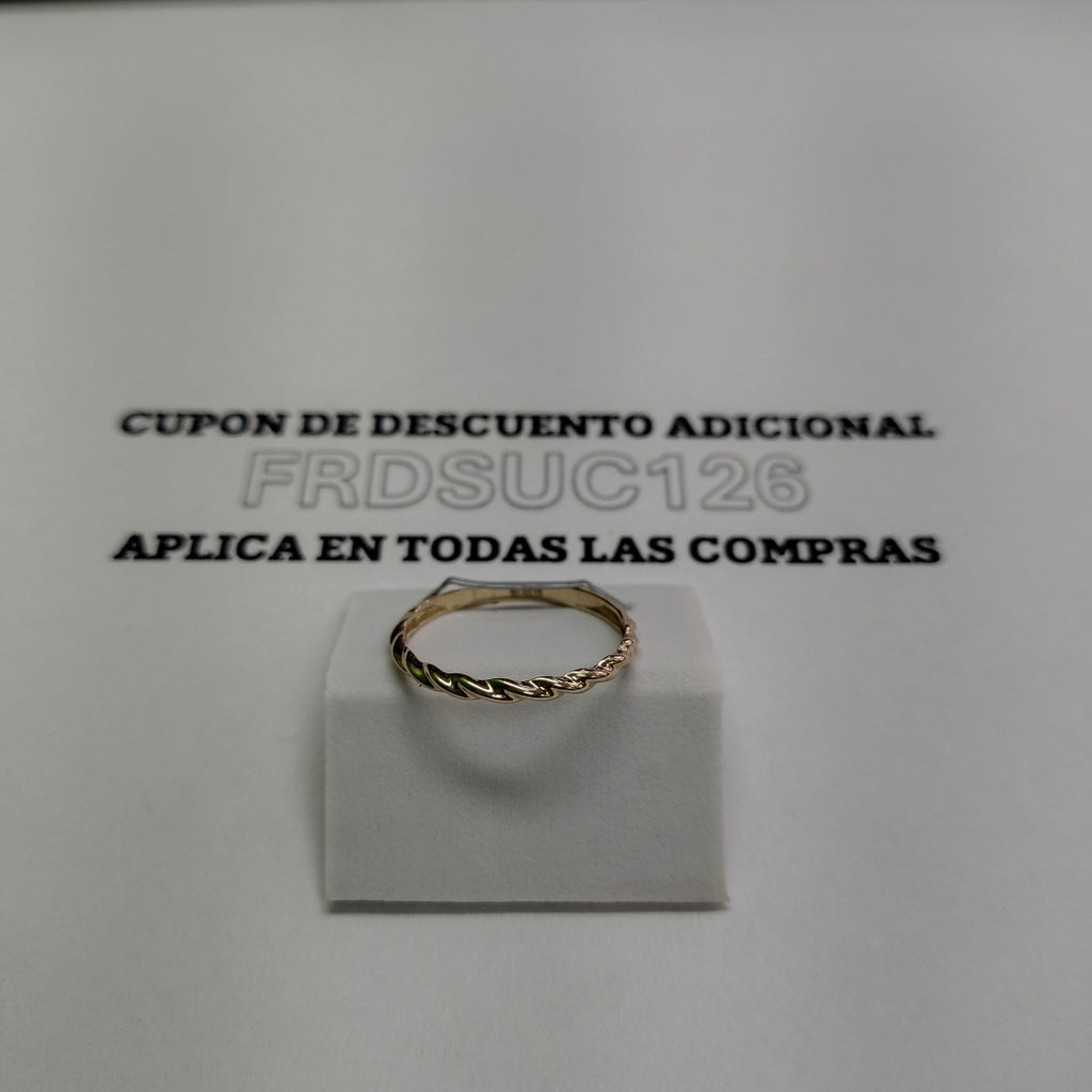ANILLOS DAMA ORO 14K 0.9 (NUEVO)