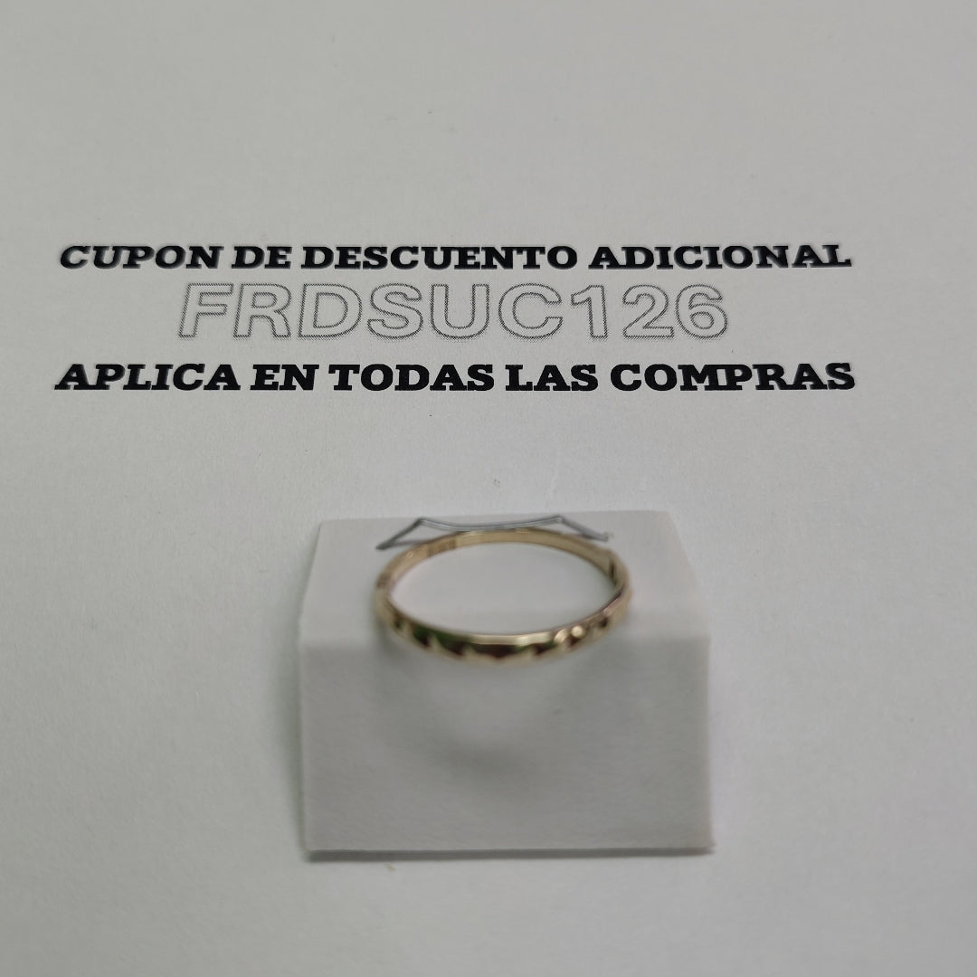 ANILLOS DAMA ORO 14K 1 (NUEVO)