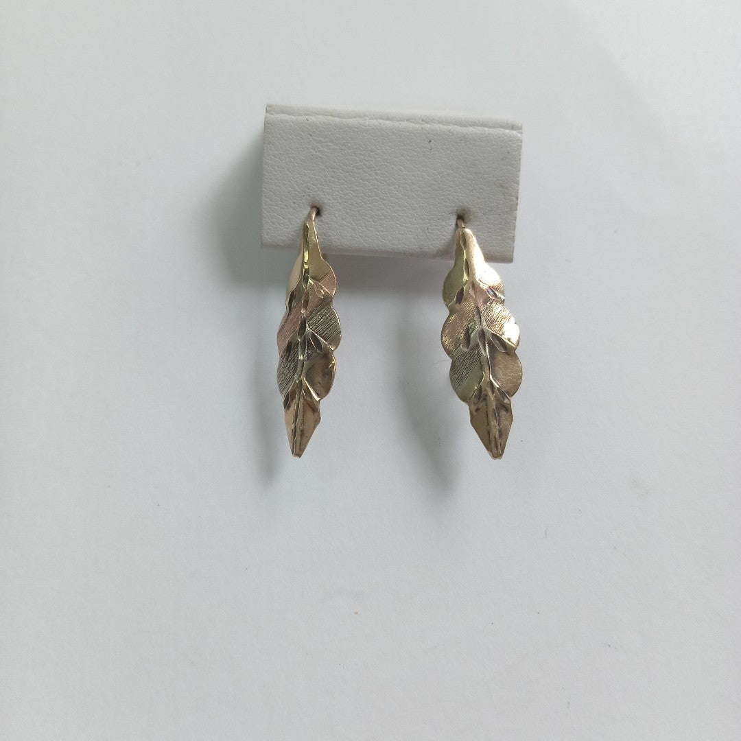 ARETES PAR ORO 10 K 1,50 GRMS (SEMINUEVO)