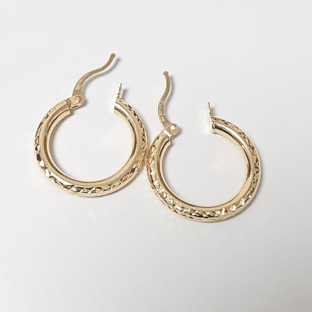 ARRACADAS ORO 14K 1.9 (NUEVO)