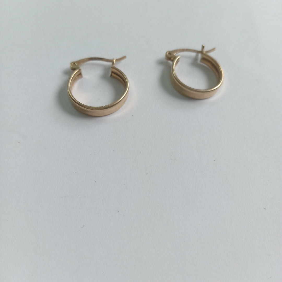 ARRACADAS PAR ORO 10 K 1,80 GRMS (SEMINUEVO)